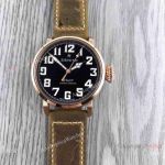 Swiss Replica Zenith Pilot Type 20 Auto Watch Rose Gold White Arabic